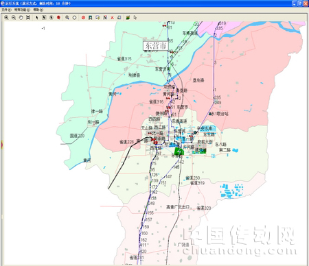 胜利油田集输导航系统在力控forcecontrol6.1上的实现