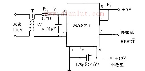 【图】采用变压器隔离的电源电路原理图电源电