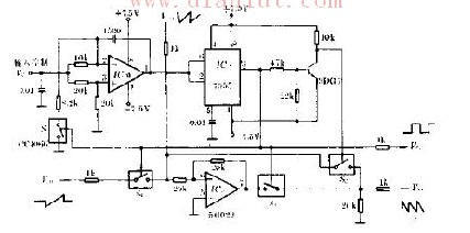 音乐波形发生器电路原理图