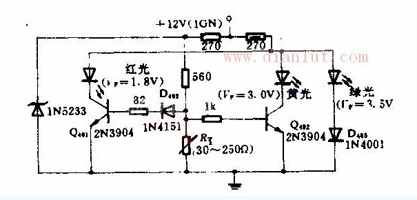 【图】油压传感器显示原理及工作电路光电电路