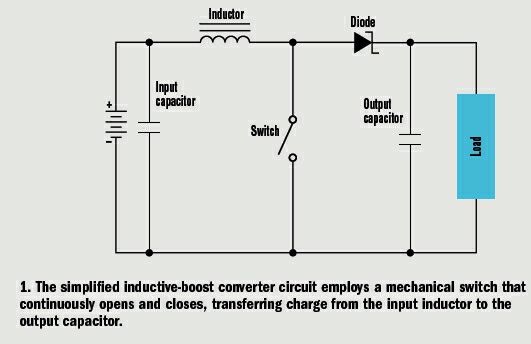 分析电感型升压DC/DC转换器