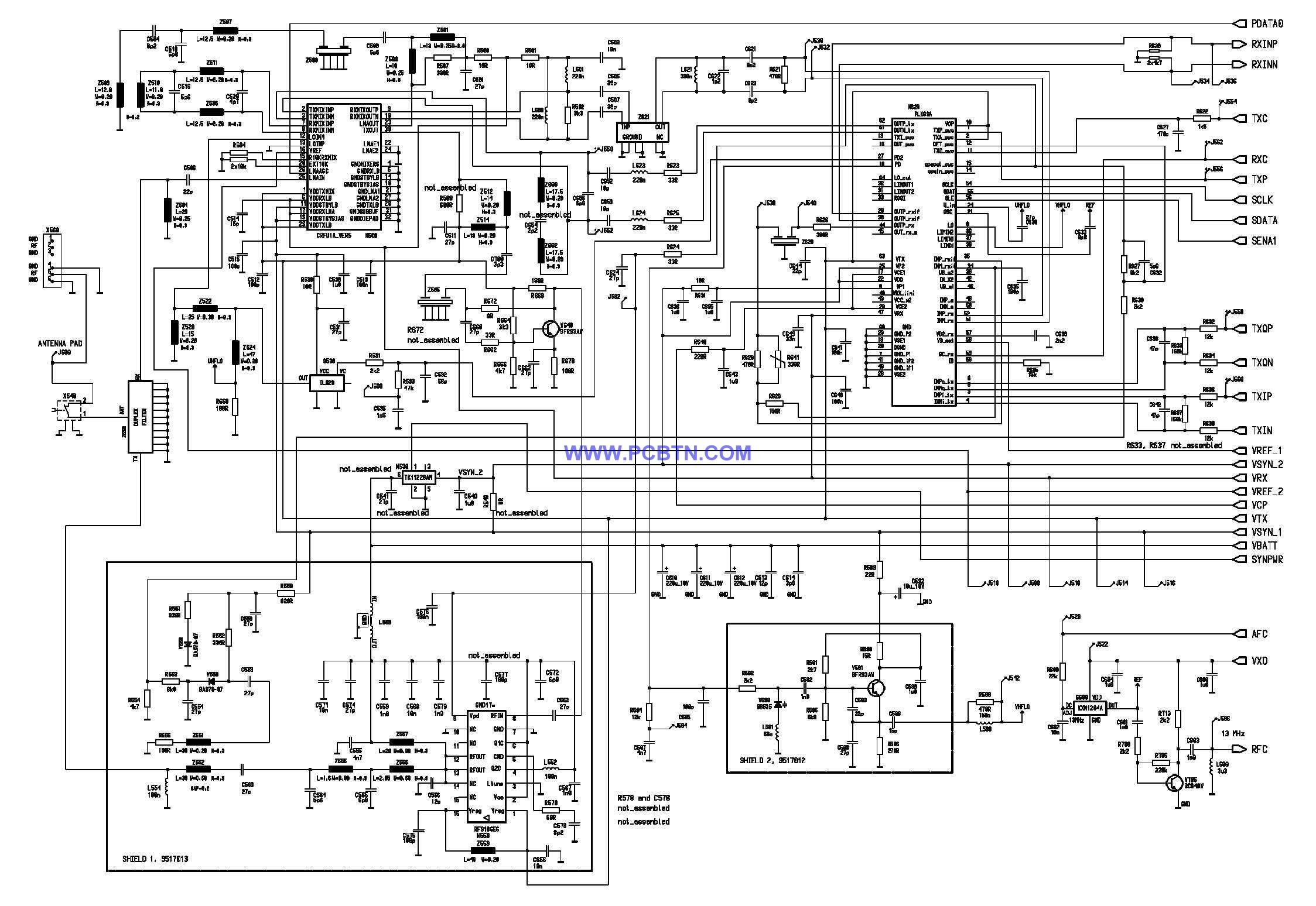 诺基亚6110电路图设计[_]08