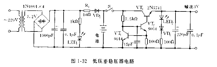 低压差稳压器电路