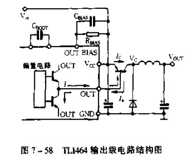 TL1464输出级电路结构图