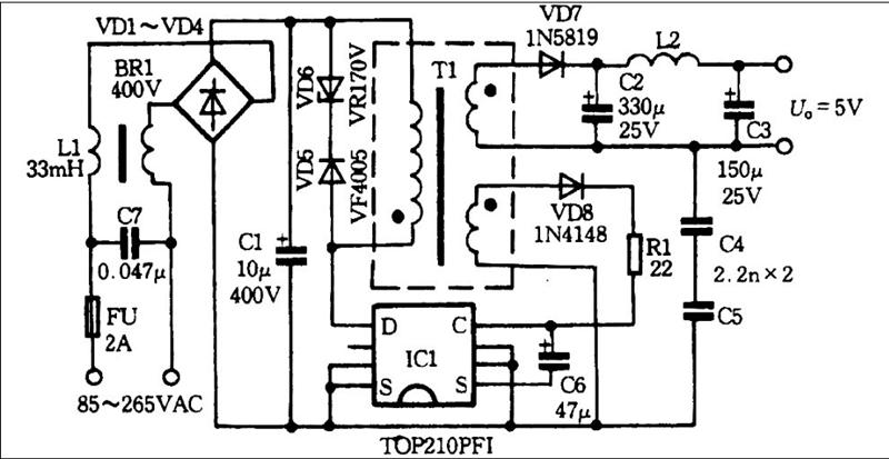 kbp210电路图图片