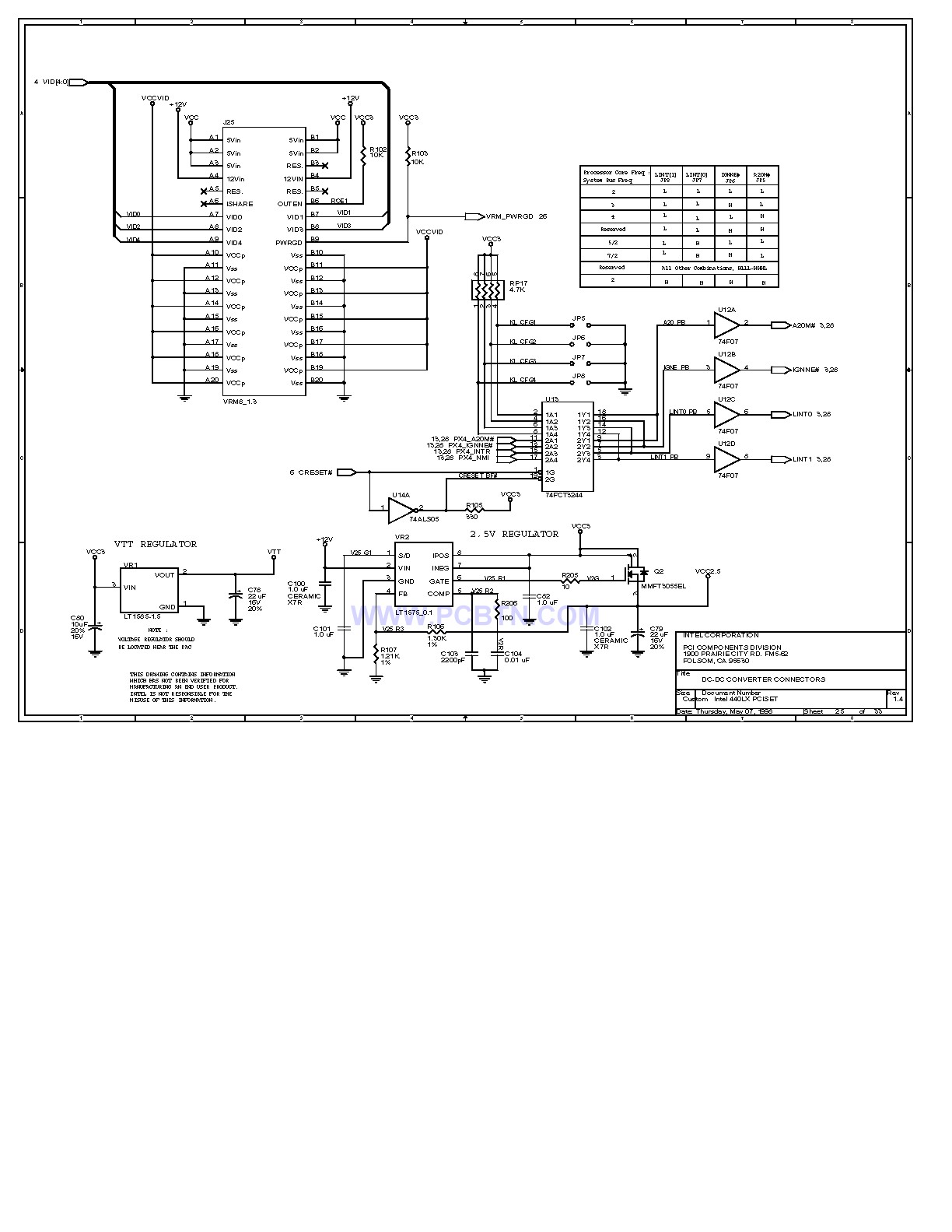 电脑主板设计图440LX2[_]32