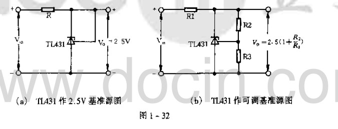 TL431作为稳压二极管连接方式