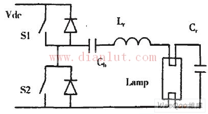 简化了的电子镇流器电路