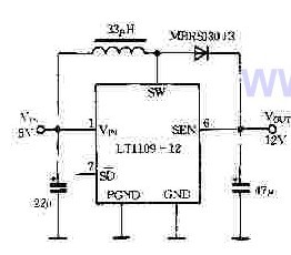 LT1109的应用电路图