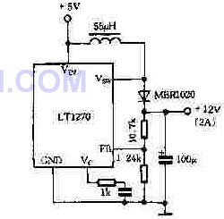 LT1270的应用电路图