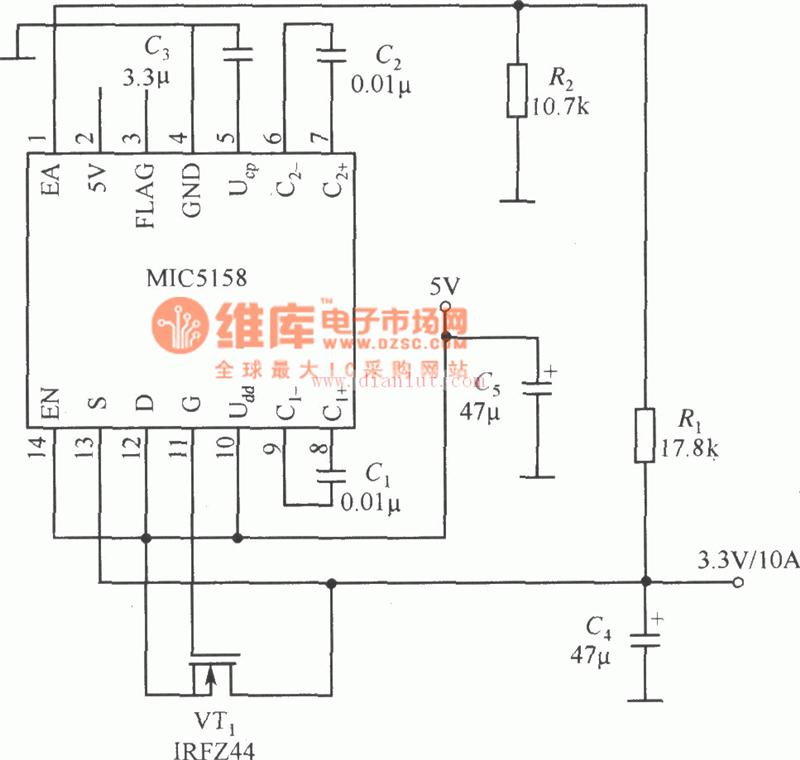 MIC5158线性稳压器