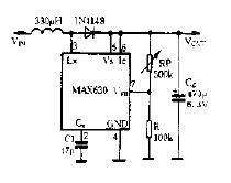 MAX630结构DC-DC变换电路