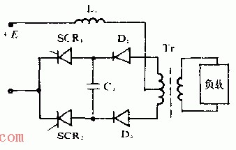 晶闸管并联逆变器电路原理图