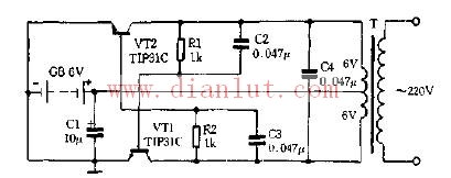 6DC220VAC的逆变器电路的应用