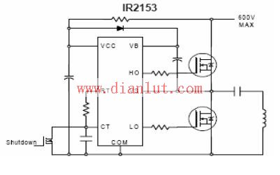 MOSFET管IR2153应用电路