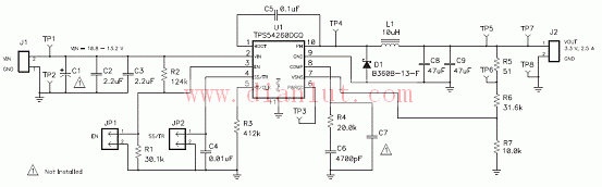 TPS54260应用电路