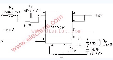 5v稳压电源电路图的四个原理图