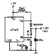 介绍LT1270芯片的应用电路