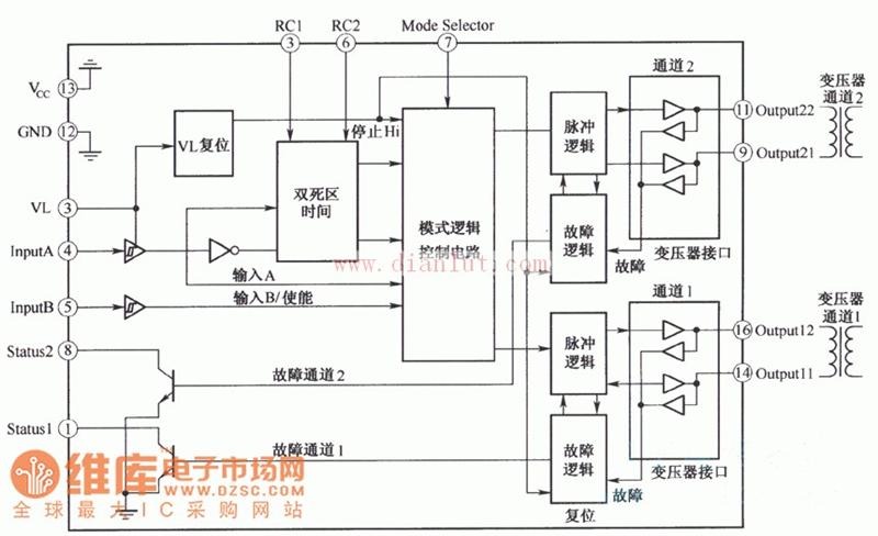 LDl001驱动器结构电路原理图