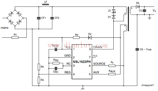 SSL1623PH的应用电路图