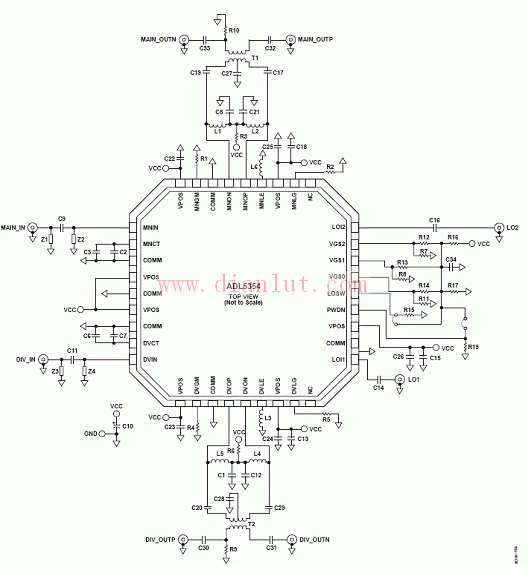ADL5354评估板电路图