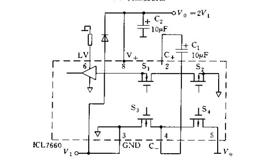 ICL7660应用实例电路设计