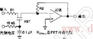 可变增益运算放大器电路原理图