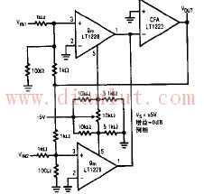 VGA分频器电子电路图