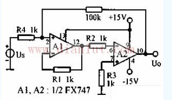 零漂移反相放大器的工作原理
