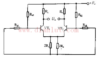 典型的射极耦合差分电路