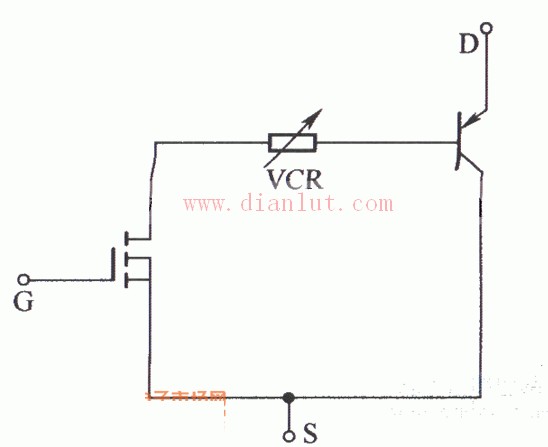 IGBT的VCR(压控电阻)等效电路模型电路设计