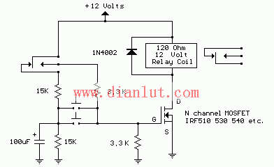 MOSFET继电器切换电路图解