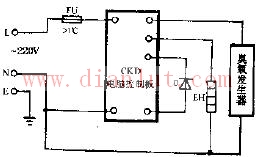华凌DKW-65A双功能电子消毒柜电路原理图