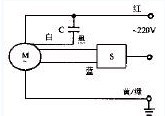 绿岛风牌可变速换气扇电路