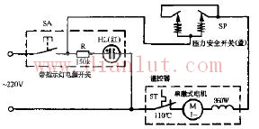 合源JP-36A多功能食品加工机电路