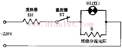 迪源NTK-35D调温电熨斗电路原理图