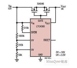 LTC4365经典应用电路图